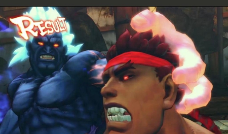 oni evil ryu - fighter, street, oni, ryu, evil