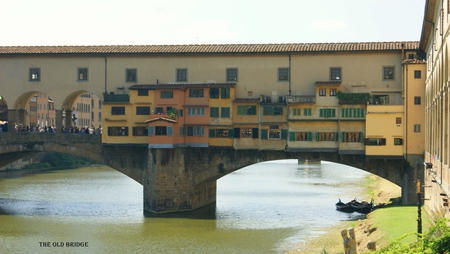 old bridge in Florence, Italy - architecture, florence, bridge, italy