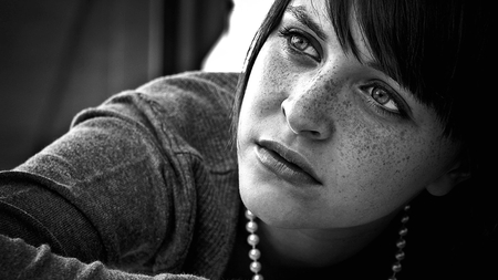 beautiful (b/w) - special, beauty, woman, face, photography, beautiful, photoshop, black and white