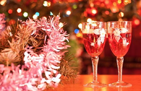 this Christmas - christmas, drinks, red, nice, glass, others