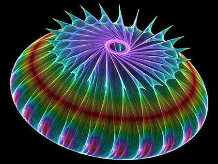 Chaoscope Fractal - fractal, colors, black, chaoscope