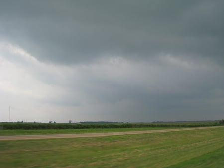 Incoming rain - sky, storms, rain, clouds