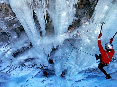 Mountaineering - sport, picture, mountaineering, cool