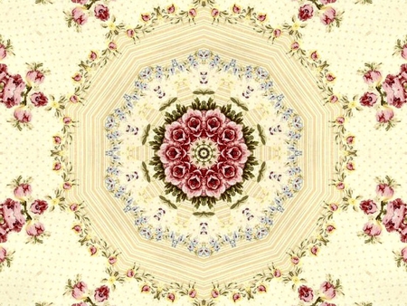 Kaleidoscope of Roses - roses, flower, kaleidoscope, pink