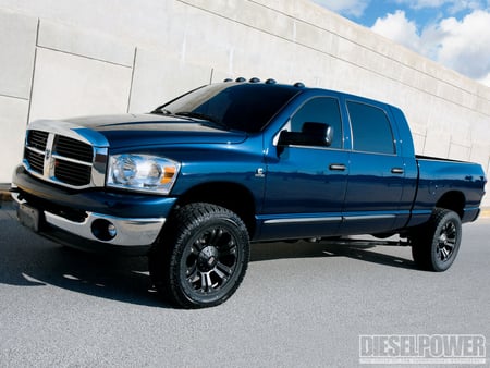 Work And Play - mopar, 09, dk blue, truck