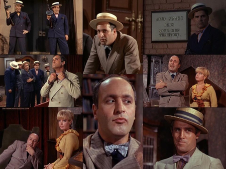 Vic Tayback as Jojo Krako (Bottom Center) and his Southside Crew - star trek, tos, vic tayback, trek