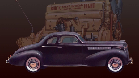 1937Buick 2 passanger business coupe