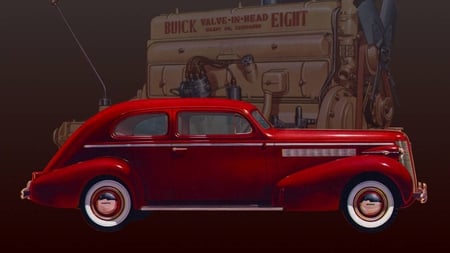 1937 Buick 4 passanger 2 door sedan