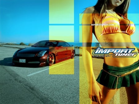 Tuning Girls - girls, sexy, hot, tuning