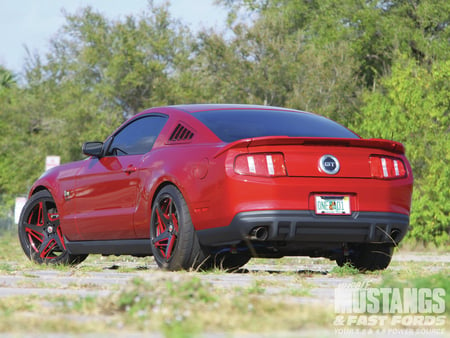 An Investment In Power - gt, ford, 2010, maroon