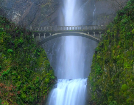 Waterfall-in-Oregon - picture, waterfall, in-oregon, beautiful