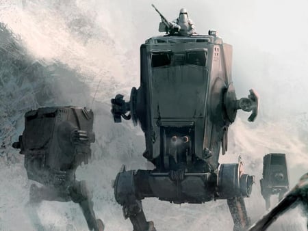 at-sts - weapons, mechs, mounted guns, stormtroopers