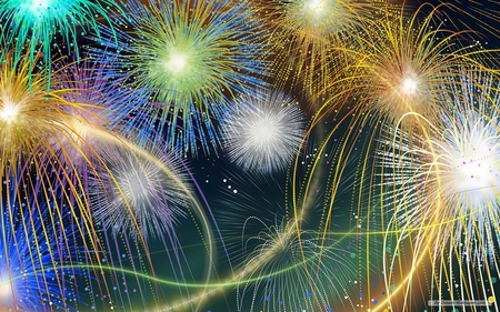 COLORFUL FIREWORKS