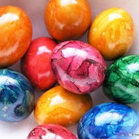 SHINNY EASTER EGGS