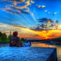 PLEASANT SUNSET VIEW