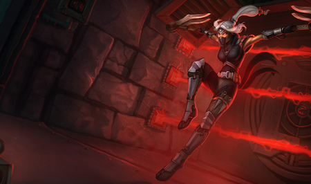 Silverfang Akali - champion, skin, akali, girl, sycthe, lol, league of legend, new