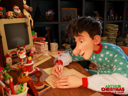 Arthur Christmas: The Joys of Giving - christmas, animated, arthur, aardman