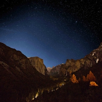 Yosemite At Night