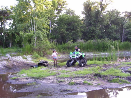 Excuse me, I seem to be stuck. Can you help me. - motorcycles, man, people, woman