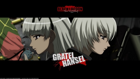 vampire twins - anime, black lagoon, wallpaper, vampire