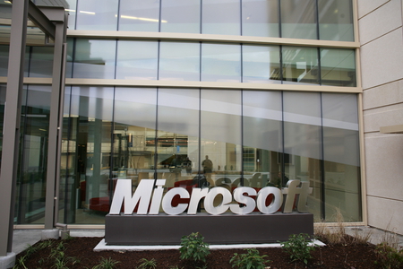 Microsoft Corporate offices - people, windows, technology, business, other