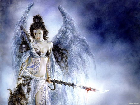 Angel of war - fantasy, picture, 2011, 30, 11