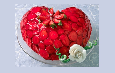 Heart Cake for all Decembers Children - Happy Birthday :)