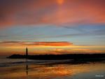 beach on evening