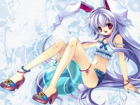 Anime Bunny Girl - anime, rabbit, girl