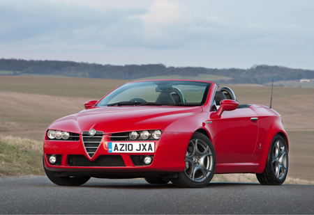 Alfa Romeo Breda spider - 12, red, car, picture, 2011, 01