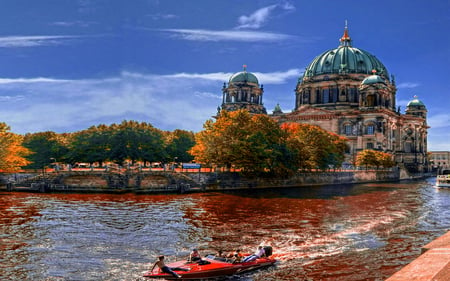 â€áƒ¦*â€¢.¸¸.â€¢*â–â€BERLIN CATHEDRALâ€áƒ¦*â€¢.¸¸.â€¢*â–â€ - cathedral, water, view, berlin