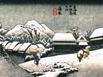 Hiroshige - A Village in the Snow