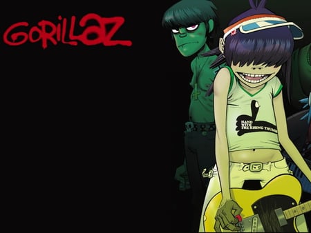 gorillaz - group, music, fan, gorillaz