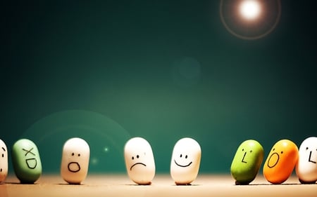 LOL emoticons - cg, funny, bean, lol