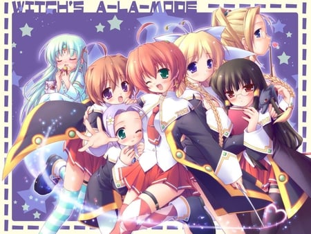 Magic Girls - girls, a, manga, anime, mode, la, majokko