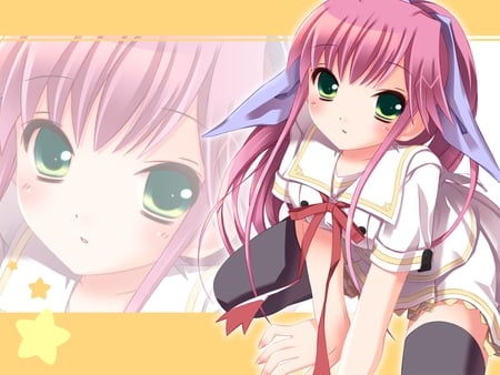 VN girl - chick, hoshifuru, girl, visual, japan, game, anime, novel, cute