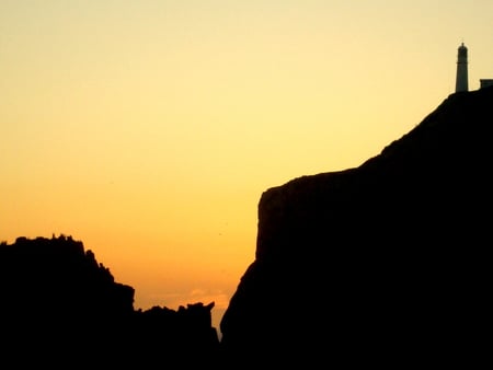 Cabo Frio - farol, cabo frio, sunset, ocean