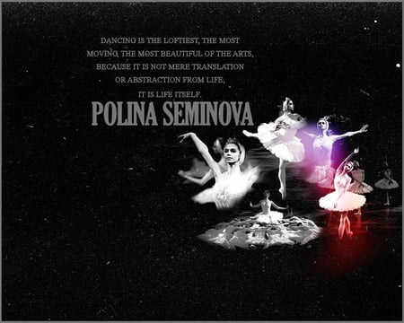 Polina Seminova - beauty, ballet, dance, art