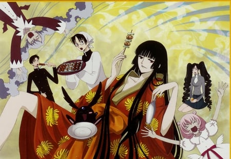 Shop of Wishes - witch, anime, watanuki, clamp, wish, girl, yuuko