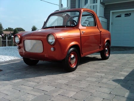 Custom Vespa 400 - custom, car, micro, classic, vespa, antique, 400