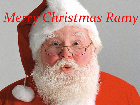 For Ramy - christmas, santa, claus, greetings