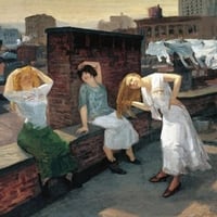 Sloan - Sunday, Women Drying Their Hair