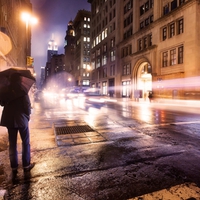 Walking in the Rain