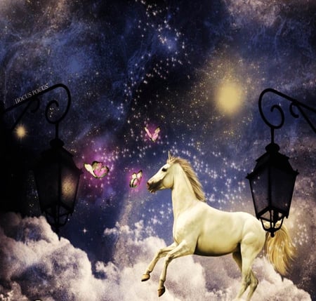 Horse In Clouds