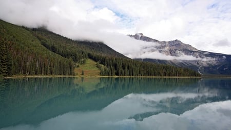 Mountain Lake - lake, forest, peaceful, reflection, still life