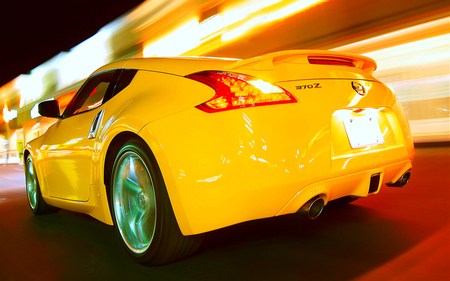 370 Z - fast, design, road, shine, nissan, race, racing, game, cool, car, sportscar, style, 370 z, stunning, shiny, cg, hd, speed, 3d, action, digital painting