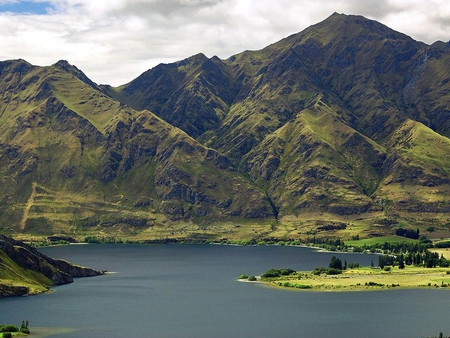 Mountains Lake - picture, mountains, lake, beautiful