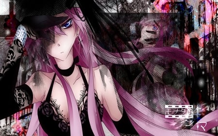 Megurine Luka - volcaloid, luka, beauty, wall, anime, new