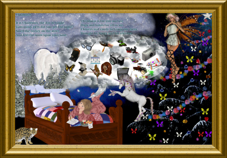 My Favorite Holiday - abstract, collage, fantasy, christmas