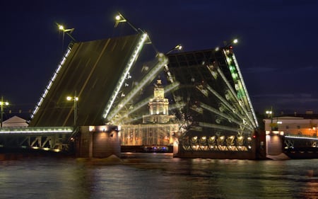 â€áƒ¦*â€¢.¸¸.â€¢*â–â€ the palace bridgeâ€áƒ¦*â€¢.¸¸.â€¢*â–â€ - architecture, brige, sea, palace